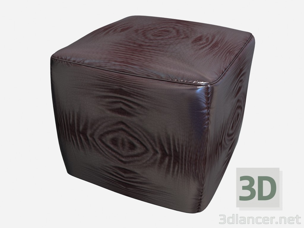 Modelo 3d Praça Pouf Art Déco Cubi 01 - preview