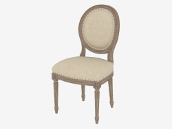 Стілець обідній FRENCH VINTAGE LOUIS ROUND SIDE CHAIR (8827.0003.A015)