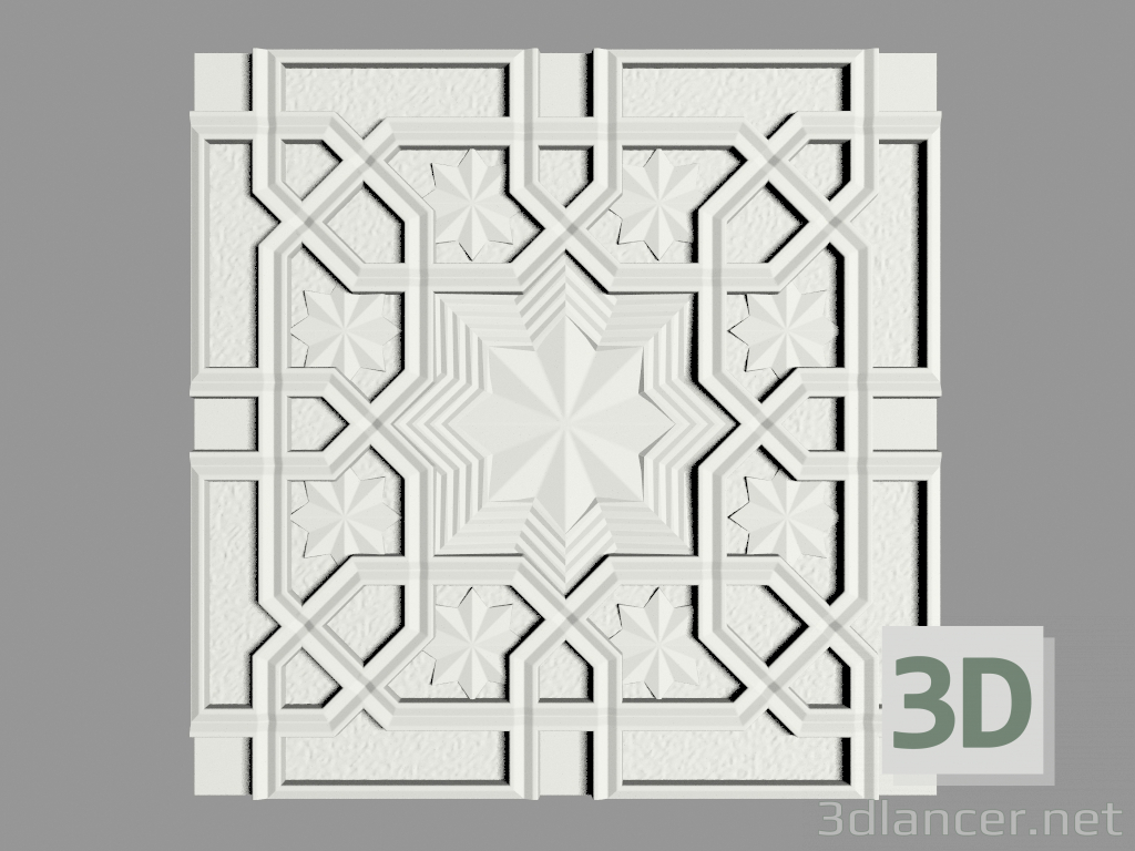 Modelo 3d Painel 3D (№10) - preview