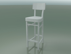 Tabouret de bar (128, blanc)