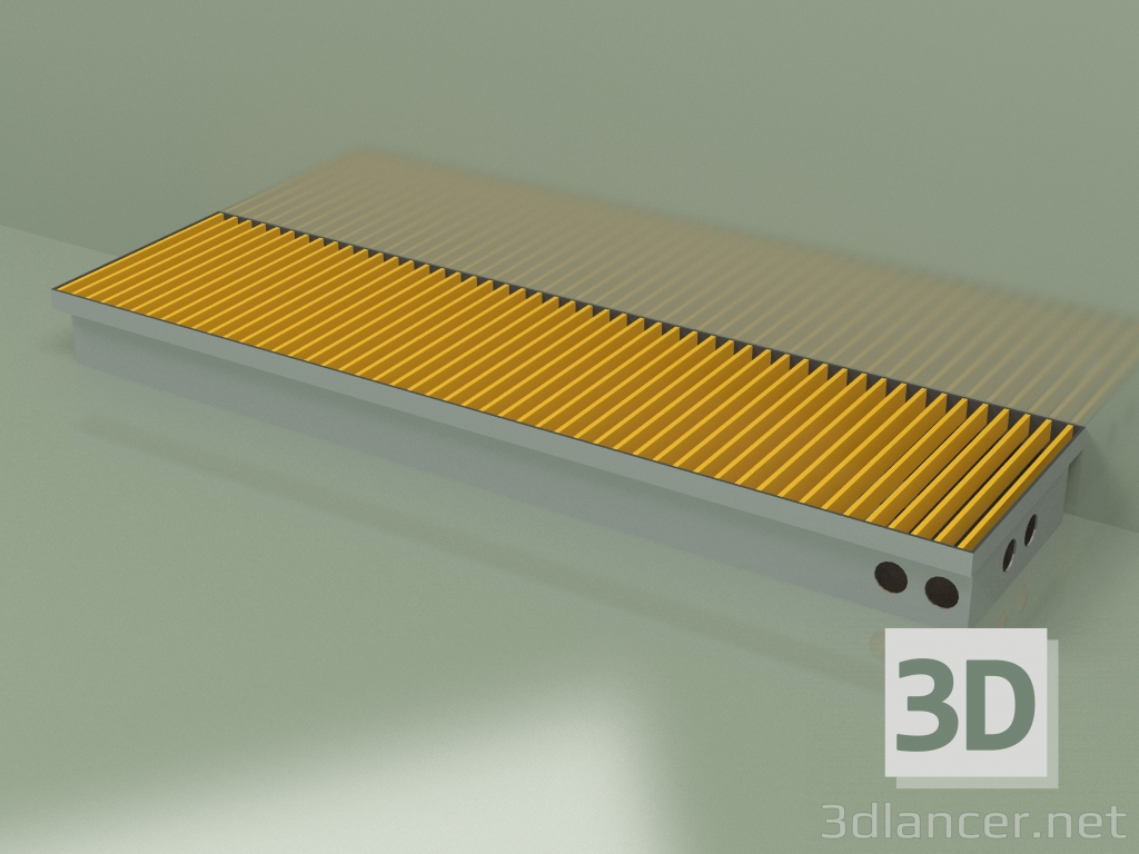 3d модель Kанальный конвектор - Aquilo FMK (260х1000х90, RAL 1004) – превью