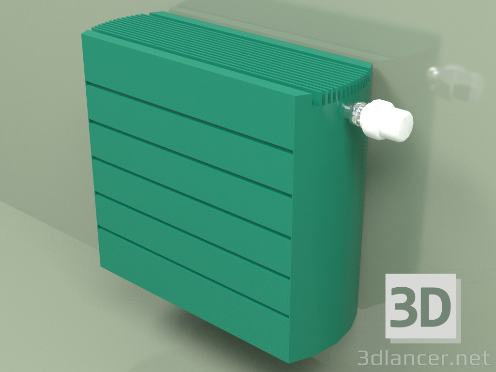 3d model Radiator - Faro H (FAH 33 400 mm, RAL - 6016) - preview