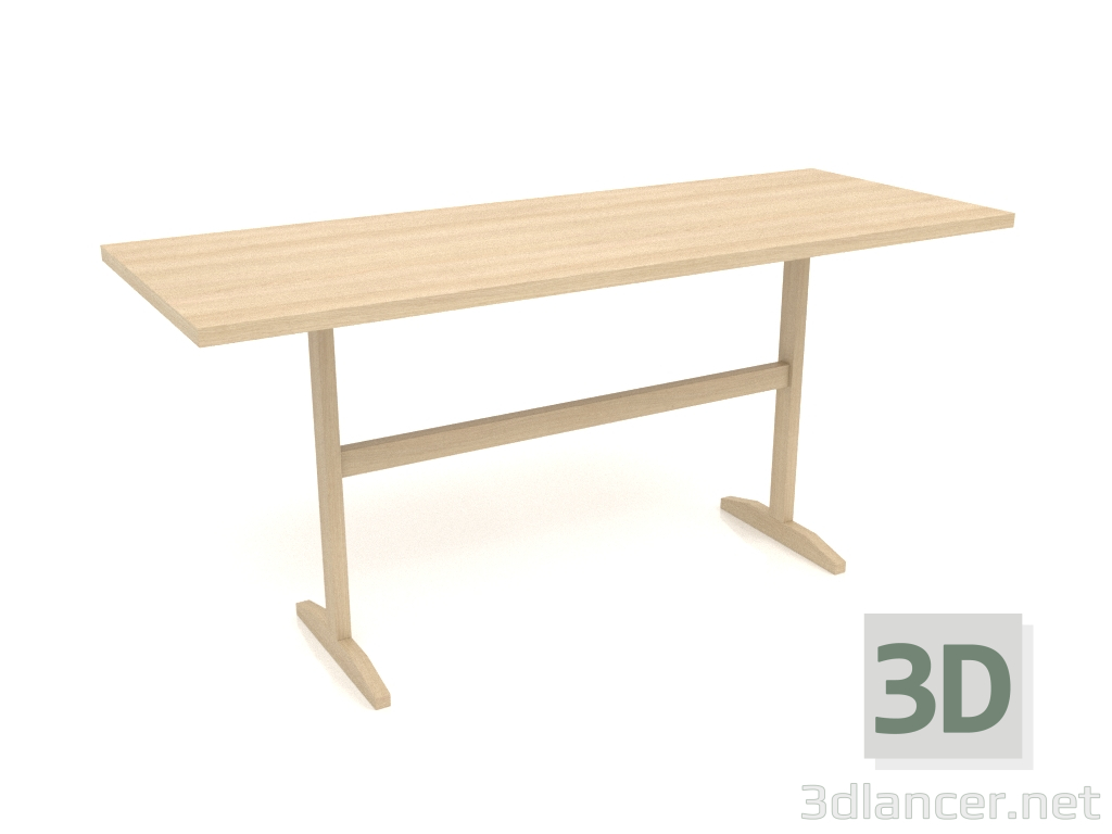 3d модель Стіл робочий RT 12 (1600х600х750, wood white) – превью