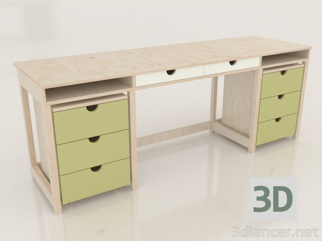 modello 3D Banco MODE T1 (TDDTA1) - anteprima