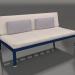 3d model Sofa module, section 4 (Night blue) - preview