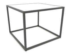 Table basse carrée (VERRE, 60X60X44)