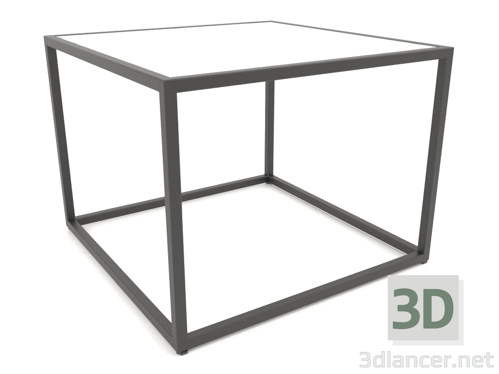 Modelo 3d Mesa de centro quadrada (VIDRO, 60X60X44) - preview