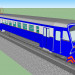 3D Tren ED9M modeli satın - render