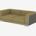 3D Modell Sofa Doppel Div 225 - Vorschau