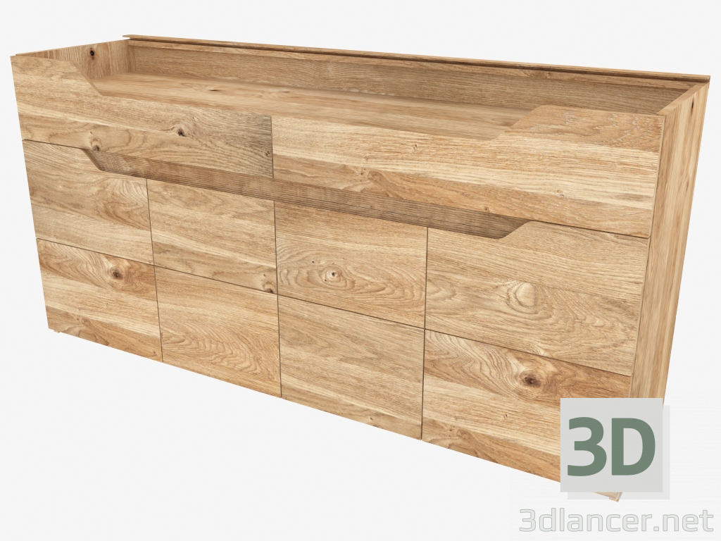 3D Modell Kommode (SE.1041 170x85x45cm) - Vorschau