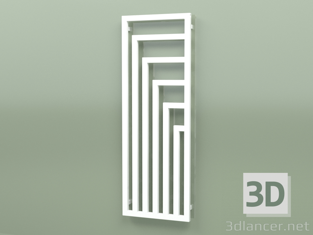 3d model Angus V water heated towel rail (WGANG146052-ZX, 1460х520 mm) - preview