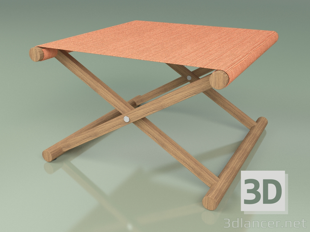 3D modeli Tabure 003 (Turuncu) - önizleme