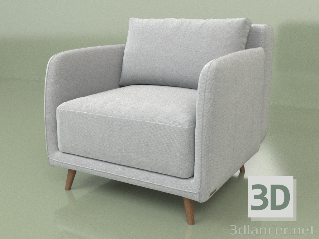 3d model Armchair Tokyo - preview