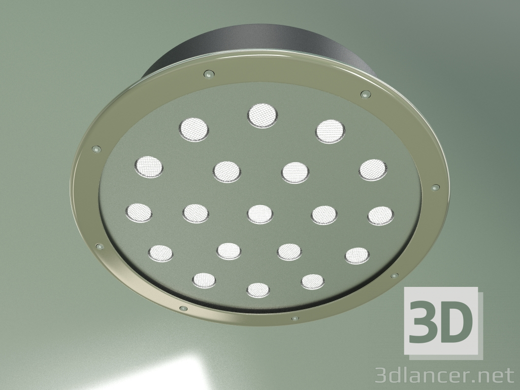 modèle 3D Lampadaire encastré - preview