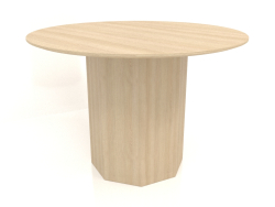 Table à manger DT 11 (D=1100х750, bois blanc)