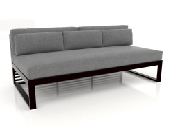 Modulares Sofa, Abschnitt 4 (Schwarz)