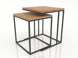 Table basse (chêne naturel)