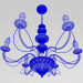 3d Chandelier "Demeter" model buy - render