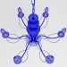 3d Chandelier "Demeter" model buy - render