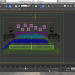 3d модель кровать – превью