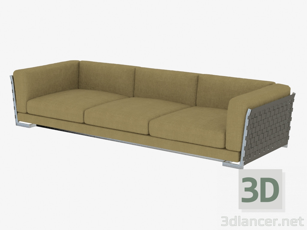 3d model Divan Triple Div 310 - preview