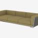 3D Modell Sofa triple Div 310 - Vorschau