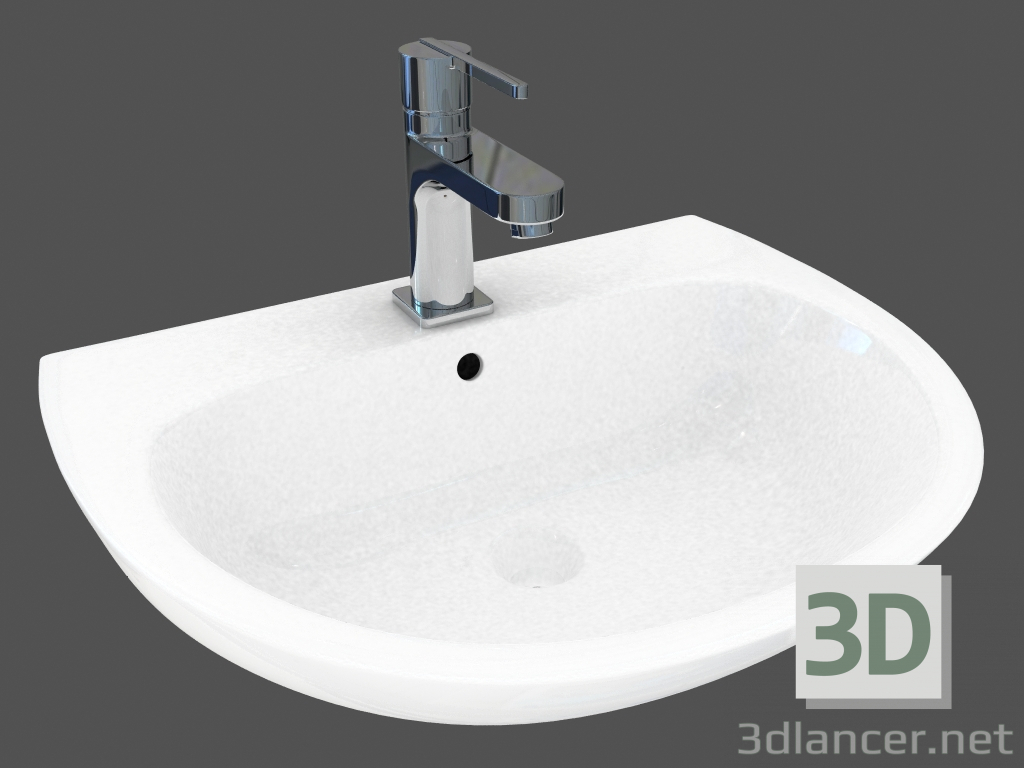 3d model Washbasin Spark (M41155) - preview