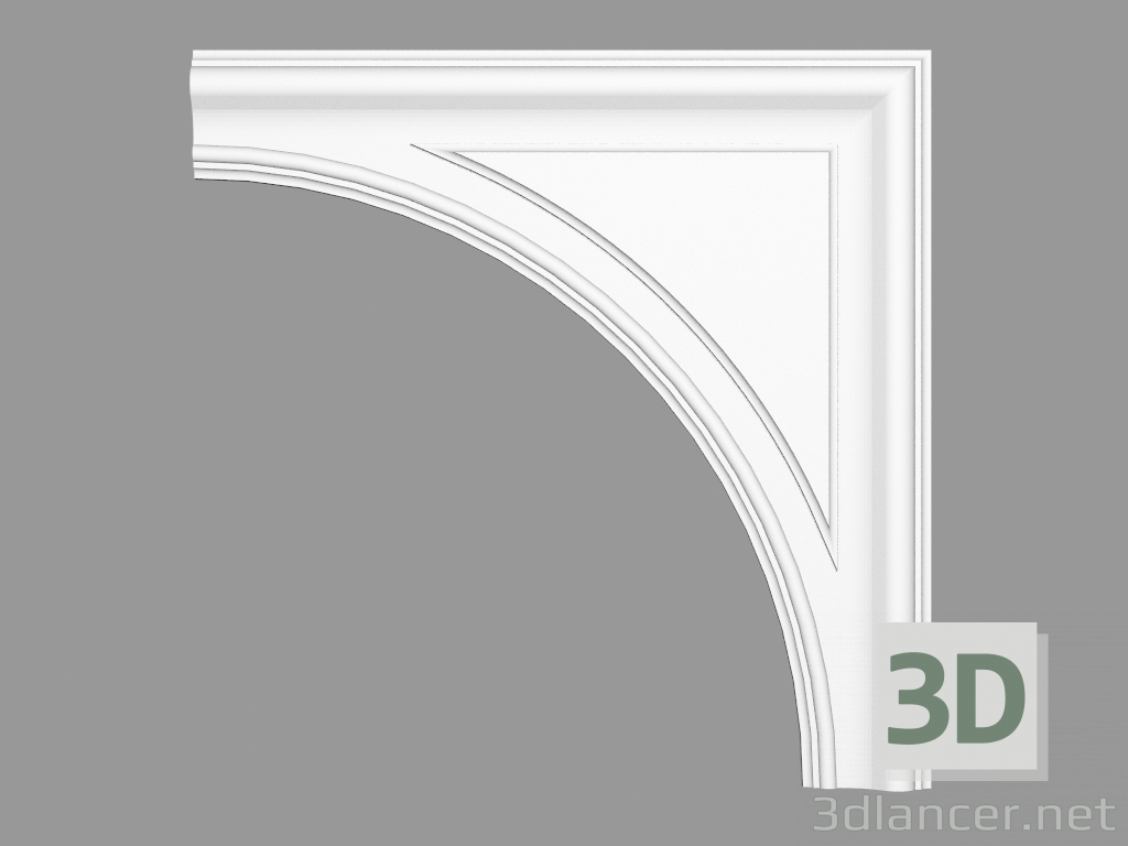 3d model Corner Element (PA 003) - preview