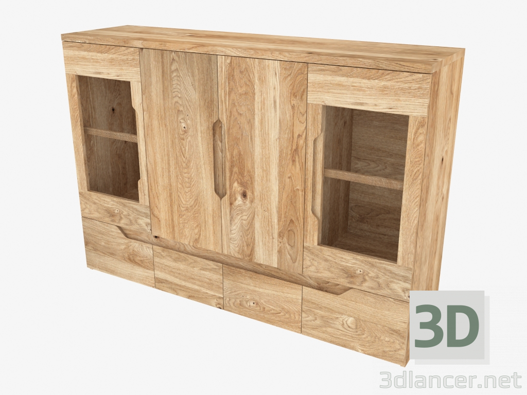 3d model Chest of drawers (SE.1042 170x120x45cm) - preview