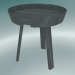 3d model Coffee table Around (Small, Dark Gray) - preview