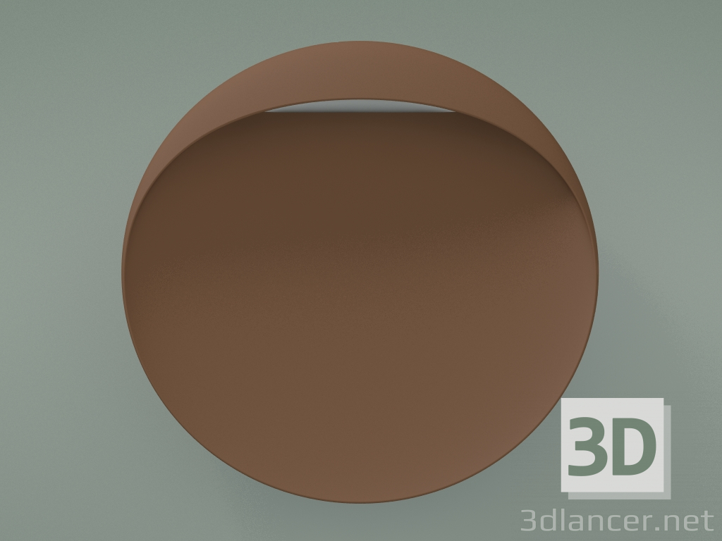 3D modeli Duvar lambası FLINDT DUVAR (D 300 mm, LED-DA 27K, CORTC) - önizleme