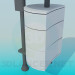 Modelo 3d Pedestal de parede - preview