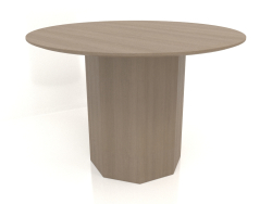 Mesa de comedor DT 11 (D=1100х750, gris madera)