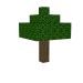 3d model Oak minecraft 3D - preview