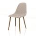 3d model Silla Lars (beige) - vista previa