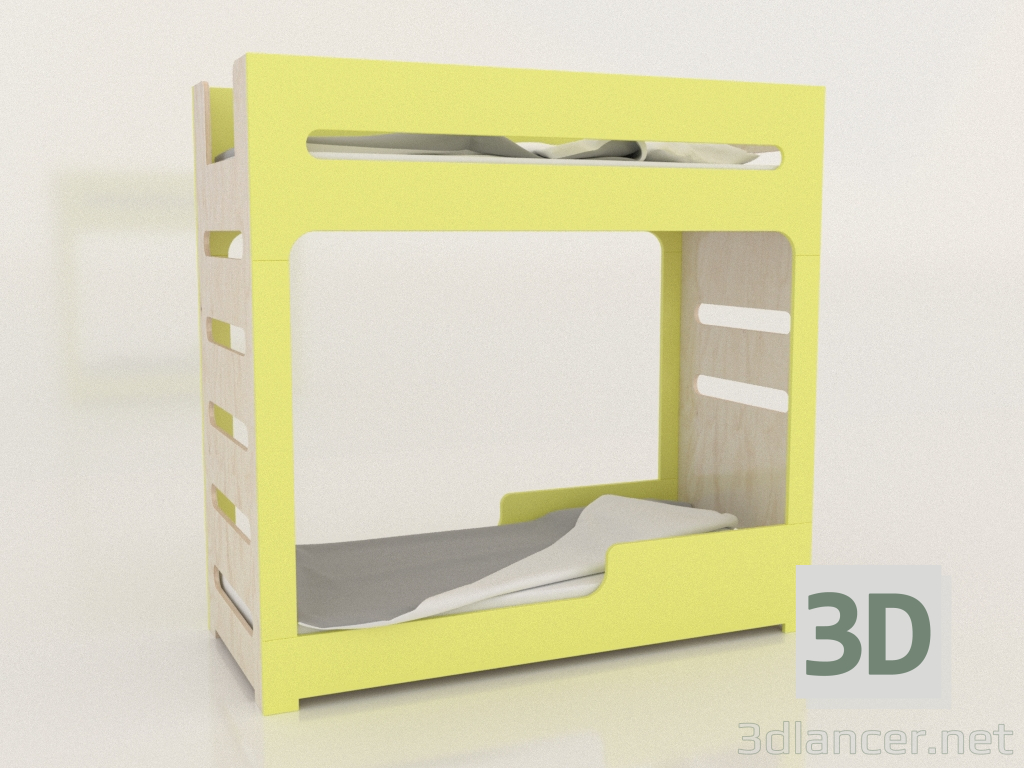 3d model Bunk bed MODE F (UJDFA0) - preview