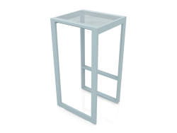 Tabouret haut (Bleu gris)