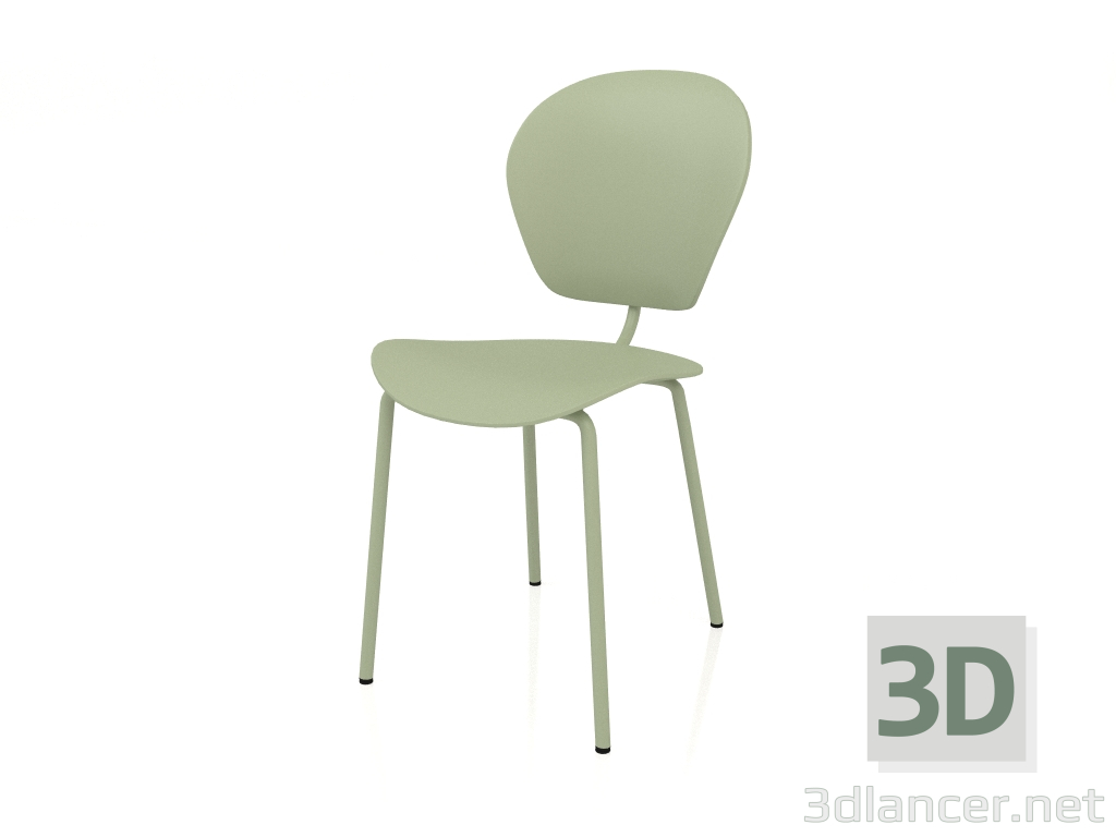 modèle 3D La chaise océan (Sauge du désert) - preview