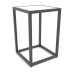 3d model Square coffee table (GLASS, 30X30X44) - preview