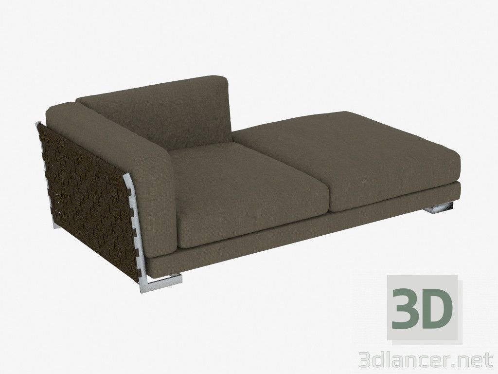 Modelo 3d Sofá duplo Dormehouse 198 - preview