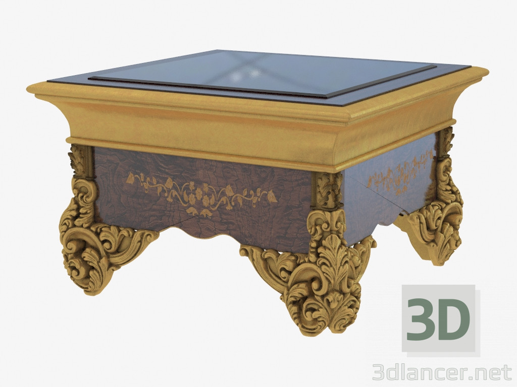 3d model Mesa de centro de estilo clásico 1526 - vista previa