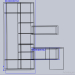 3D Modell Kleiderschrank + Tisch - Vorschau