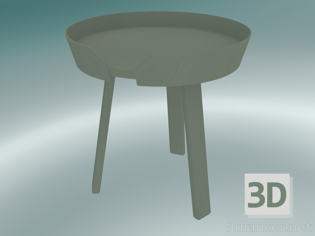 3d model Coffee table Around (Small, Dusty Green) - preview