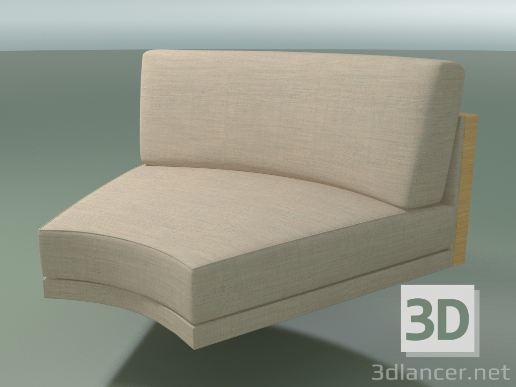 modello 3D Modulo angolare 5261 (135 °, rovere naturale) - anteprima