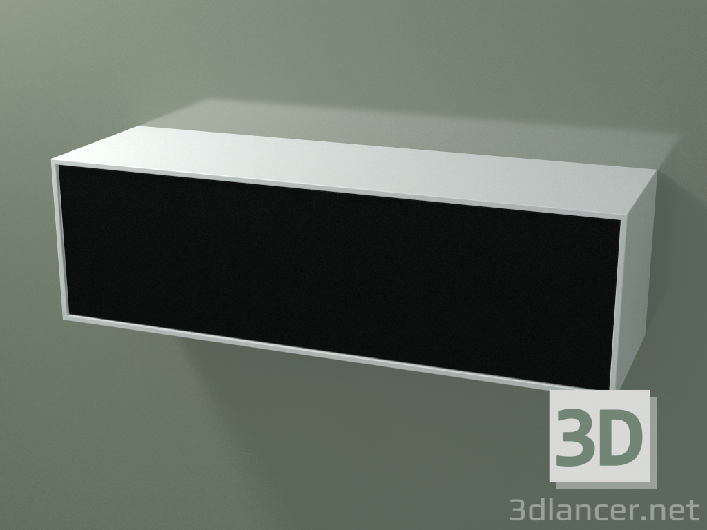 3d model Caja (8AUEBA01, Glacier White C01, HPL P06, L 120, P 36, H 36 cm) - vista previa