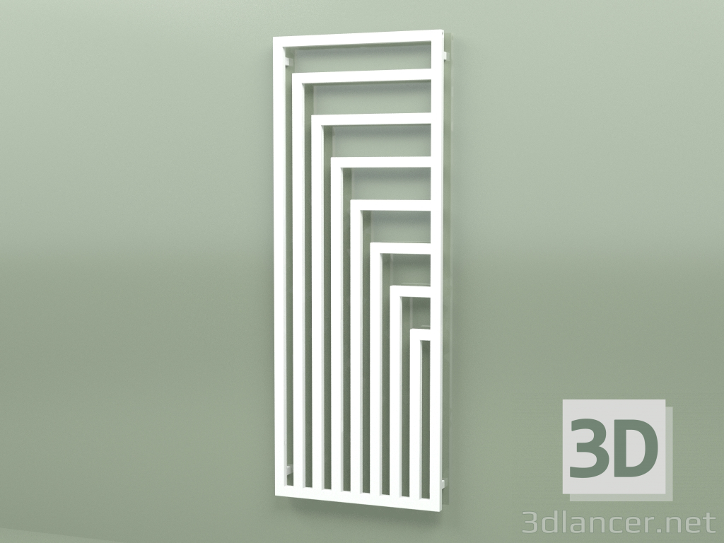 3d model Angus V water heated towel rail (WGANG178068-ZX, 1780х680 mm) - preview