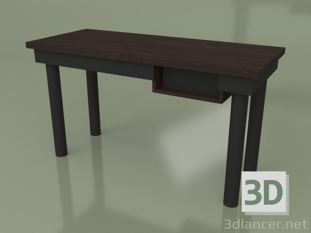 Modelo 3d Mesa de trabalho com gaveta (30213) - preview