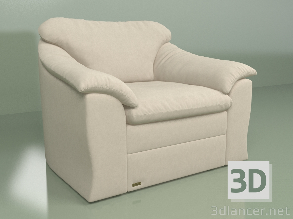 modèle 3D Fauteuil Vilnius - preview