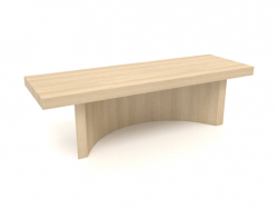 Bench BK (1200x400x350, wood white)