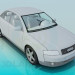 3D Modell Audi A4 - Vorschau